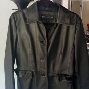 Vintage Kenneth Cole 100% Leather Jacket